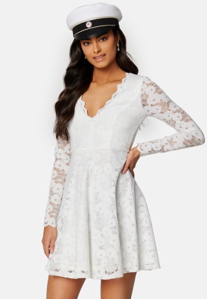 Shayna Lace Xxs Dress White