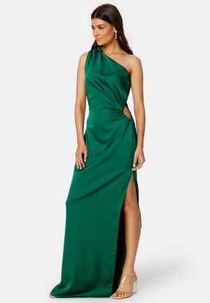 Michela Cut Out Dress Emerald (uk14) Green