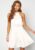 Anya High Neck 34 White Dress