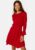 Sandy Knitted  Dress Red