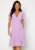 Grienne Wrap Midi 2xl Dress Lilac