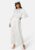 Klara Satin Maxi White Dress