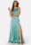 Laylani Satin Gown Dark Green 36 Dusty