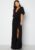 Flutter Sleeve Maxi Dress Xl (uk16) Black
