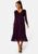 Henley Dress Plum 34 32