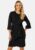 Petra Tie Dress 44 46 Black