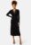 Shera   Midi Black Dress Xs