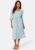 Brenda-damina   Midi Dress Blue 36 Bell Aop:aop