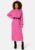 Glowie Ls Knit O-neck Dress  Pink Phlox