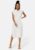 Mymilo Sl Calf Shirt Dress White Xl Snow