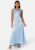 Sittas V-neck   Maxi Dress Blue 36 Kentucky