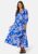 Dala   Long Dress Dazzling Aop:da Blue